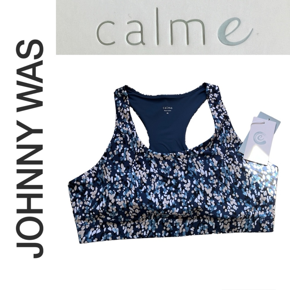 Johnny Was Calme Endurance Sports Bra XL